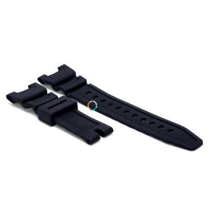 Каучуковый ремешок для часов Casio SGW-100 черный RKCA-006 - 10